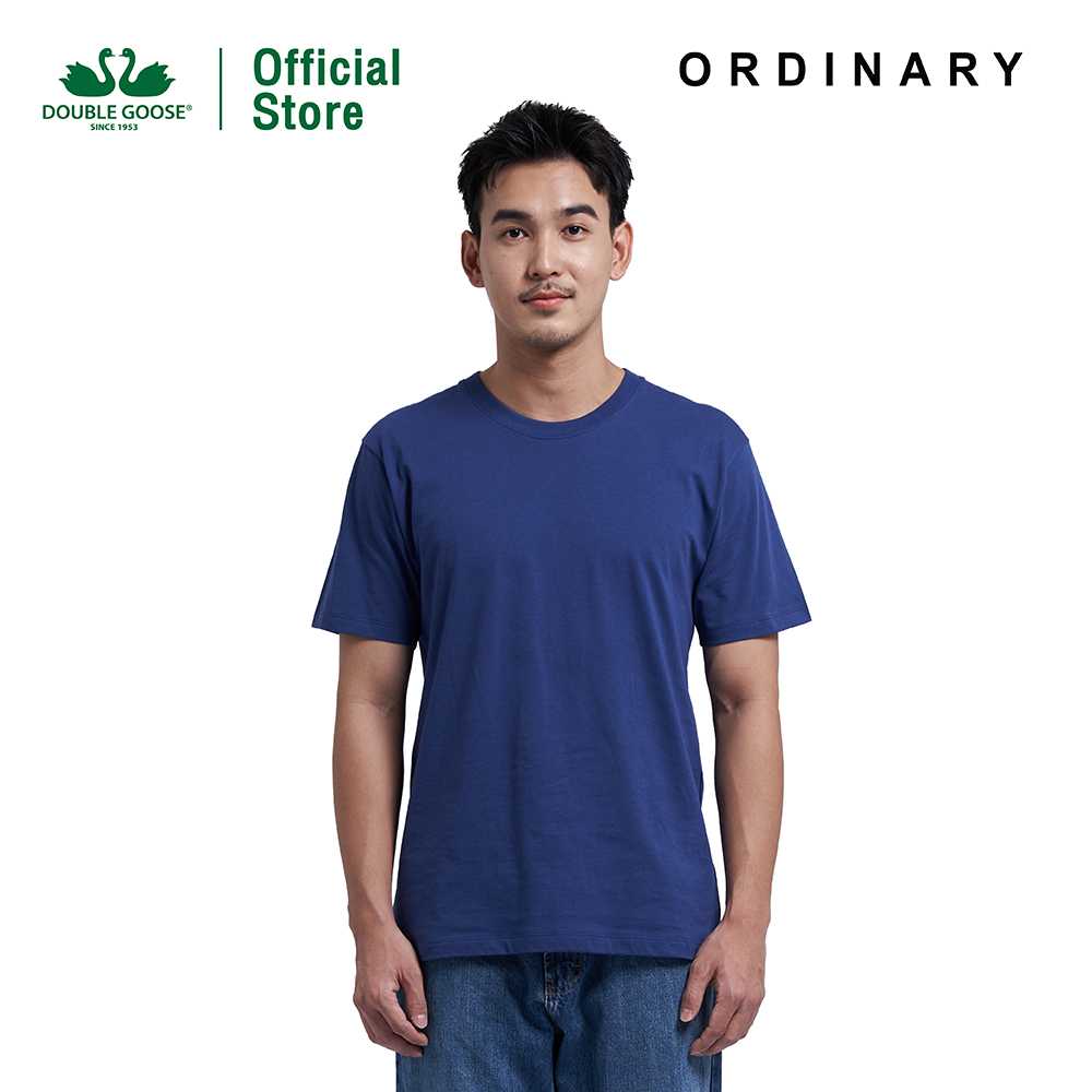 ห่านคู่ เสื้อยืดคอกลม ทรง Regular รุ่น Ordinary
