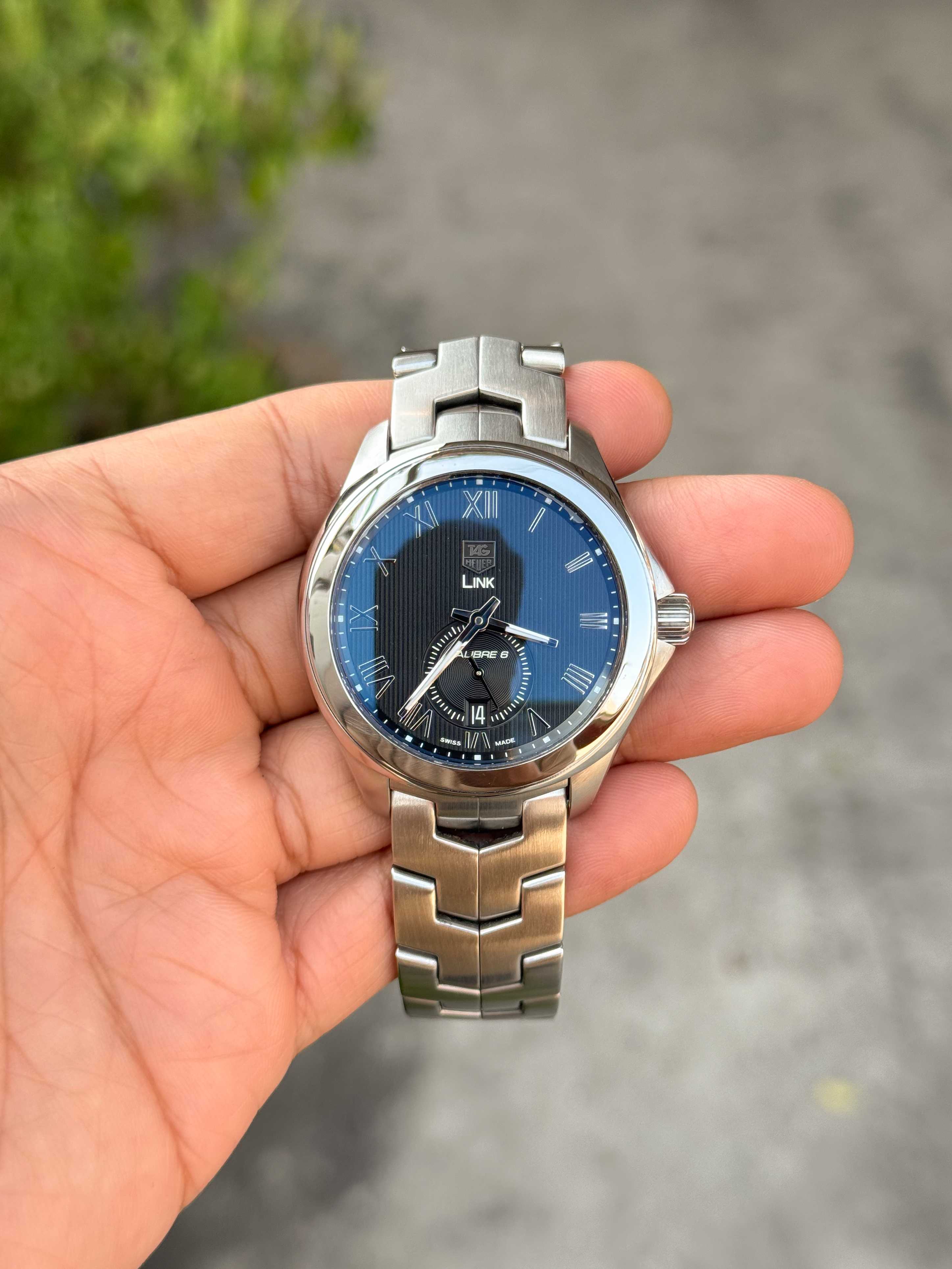 Tag Heuer Link Calibre 6 Small Second Automatic Date King Size