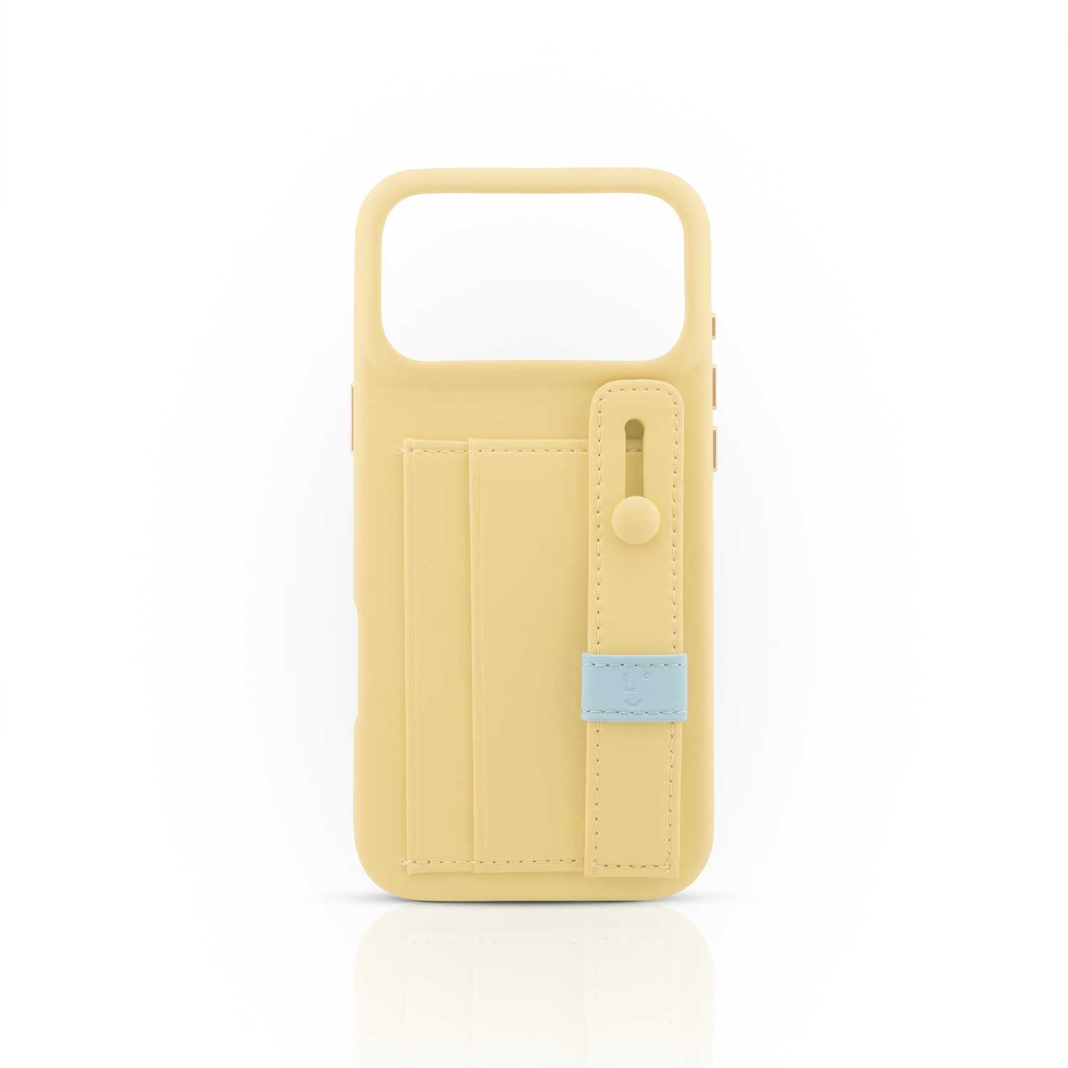 Hand Strap case in Lemon