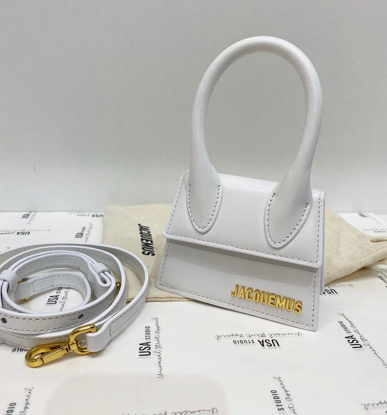 Jacquemus small chiquito white