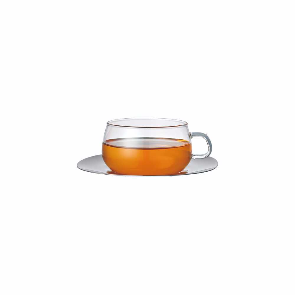 UNITEA cup & saucer stainless steel