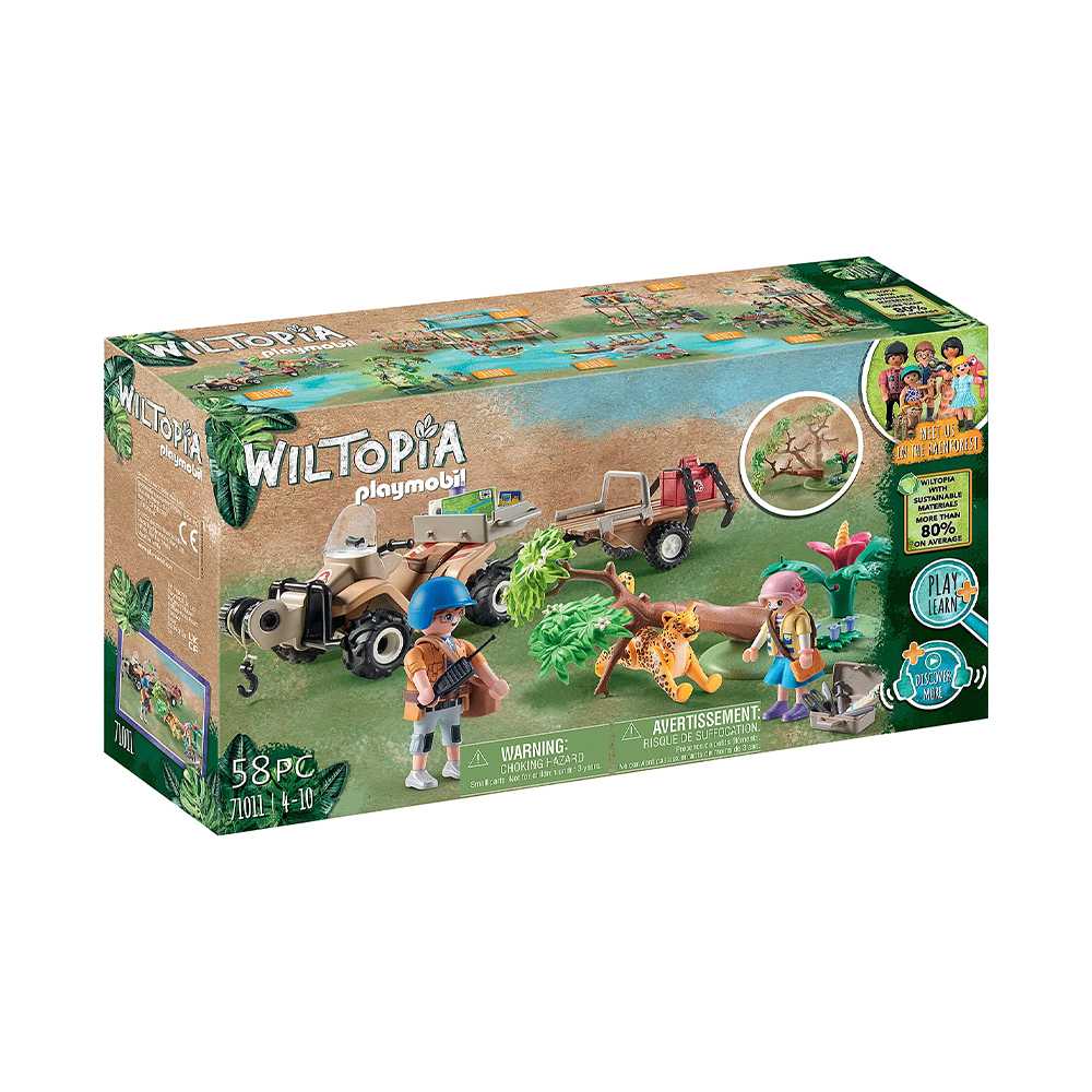 Playmobil วิลโทเปีย หน่วยกู้ภัยสัตว์PM-71011-22