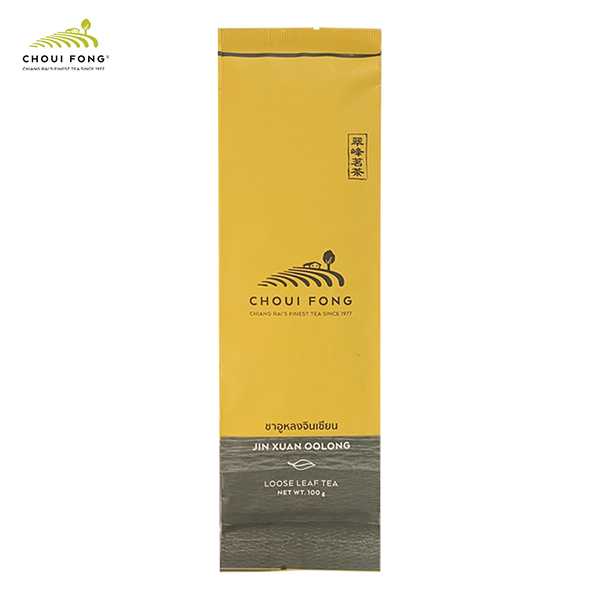 ชาอูหลงจินเซียน ขนาด 100 กรัม Jin Xuan Oolong Tea 100 g