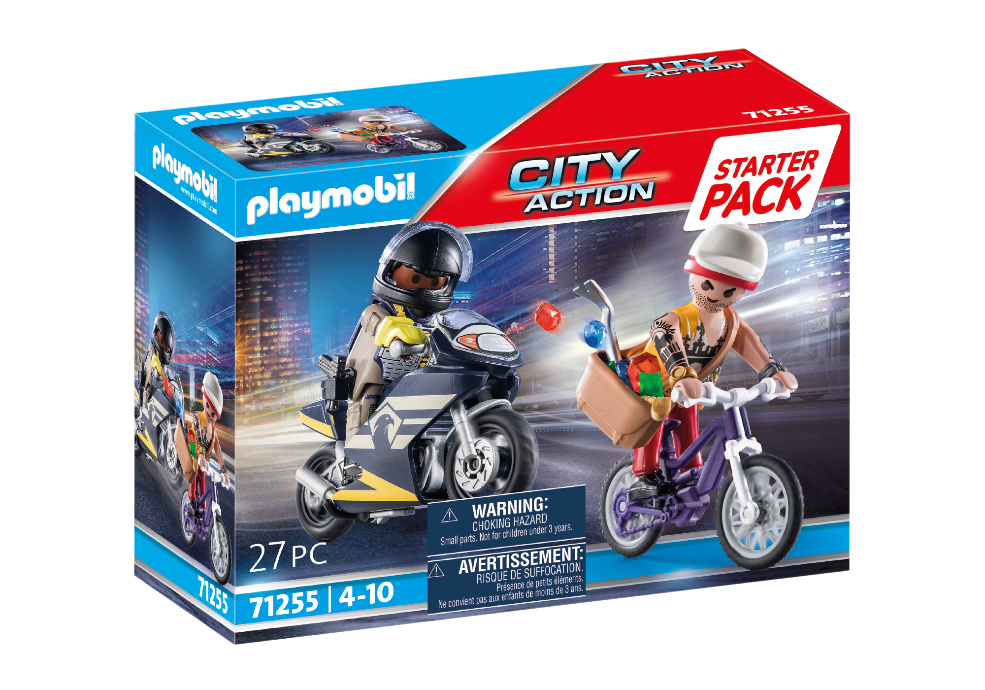 Playmobil สตาร์ทเตอร์ หน่วยยุทธวิธีและโจร PM-71255-23