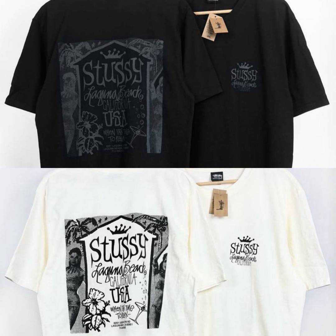 stussy BEACH HOUSE TEE PIGMENT DYED   