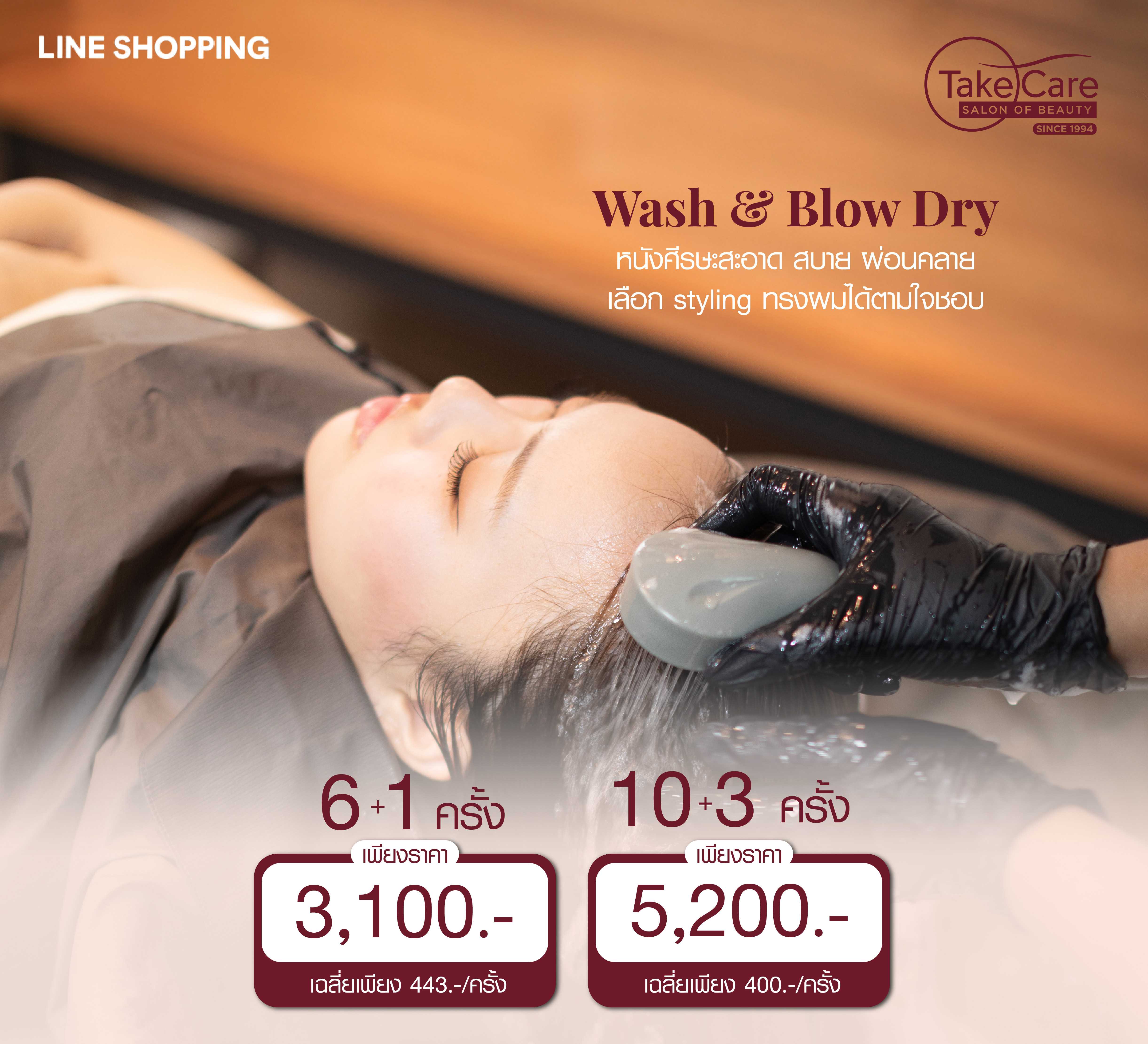 Wash & Blow Dry