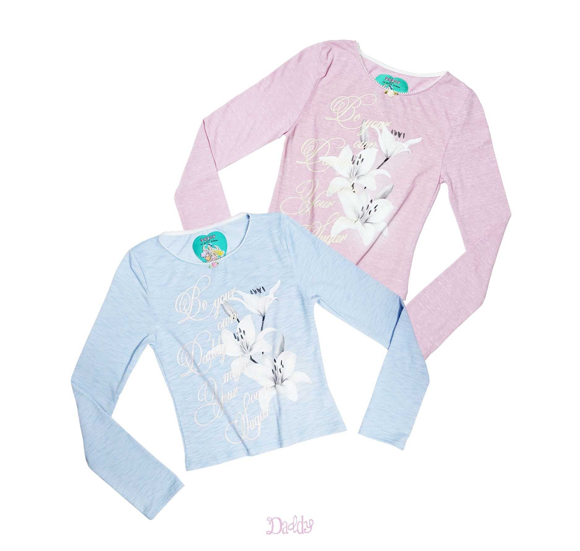 DADDY | Lily Valley Top เสื้อแขนยาว ลายดอกลิลลี่สุดน่ารัก