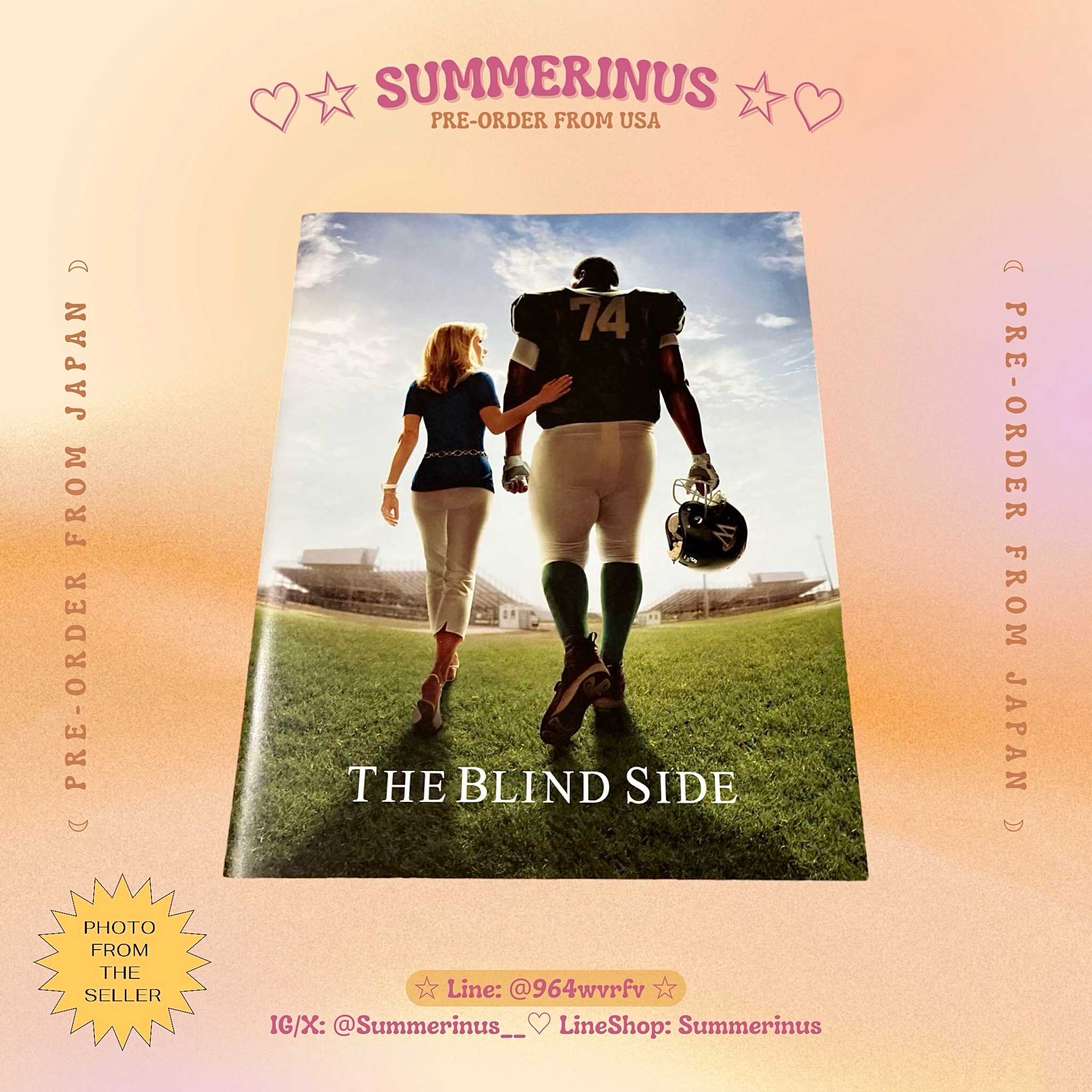 The Blind Side Pamphlet 🌞 Sandra Bullock