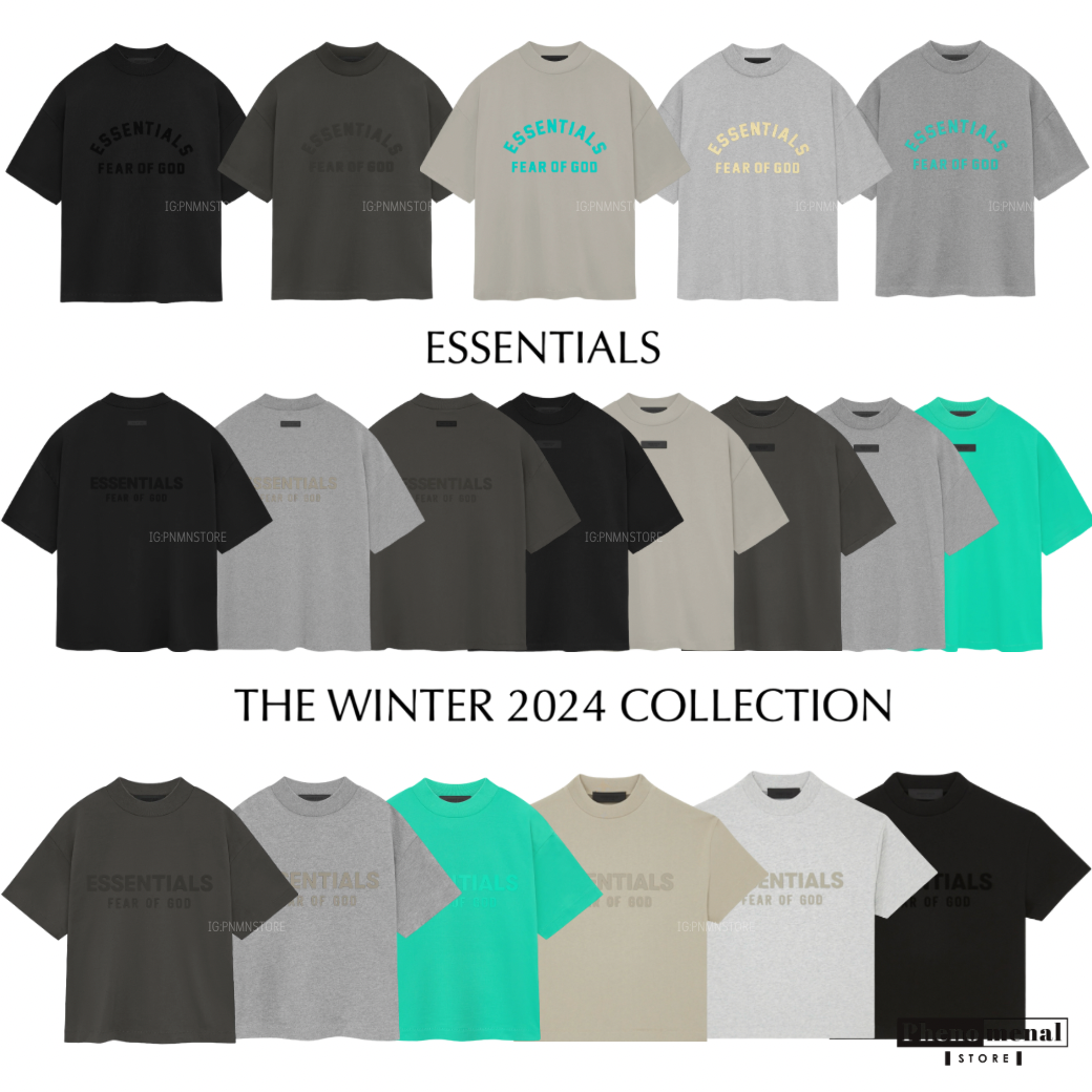 เสื้อยืด Fear of God ESSENTIALS Winter24 คอลเลคชั่นใหม่ล่าสุด