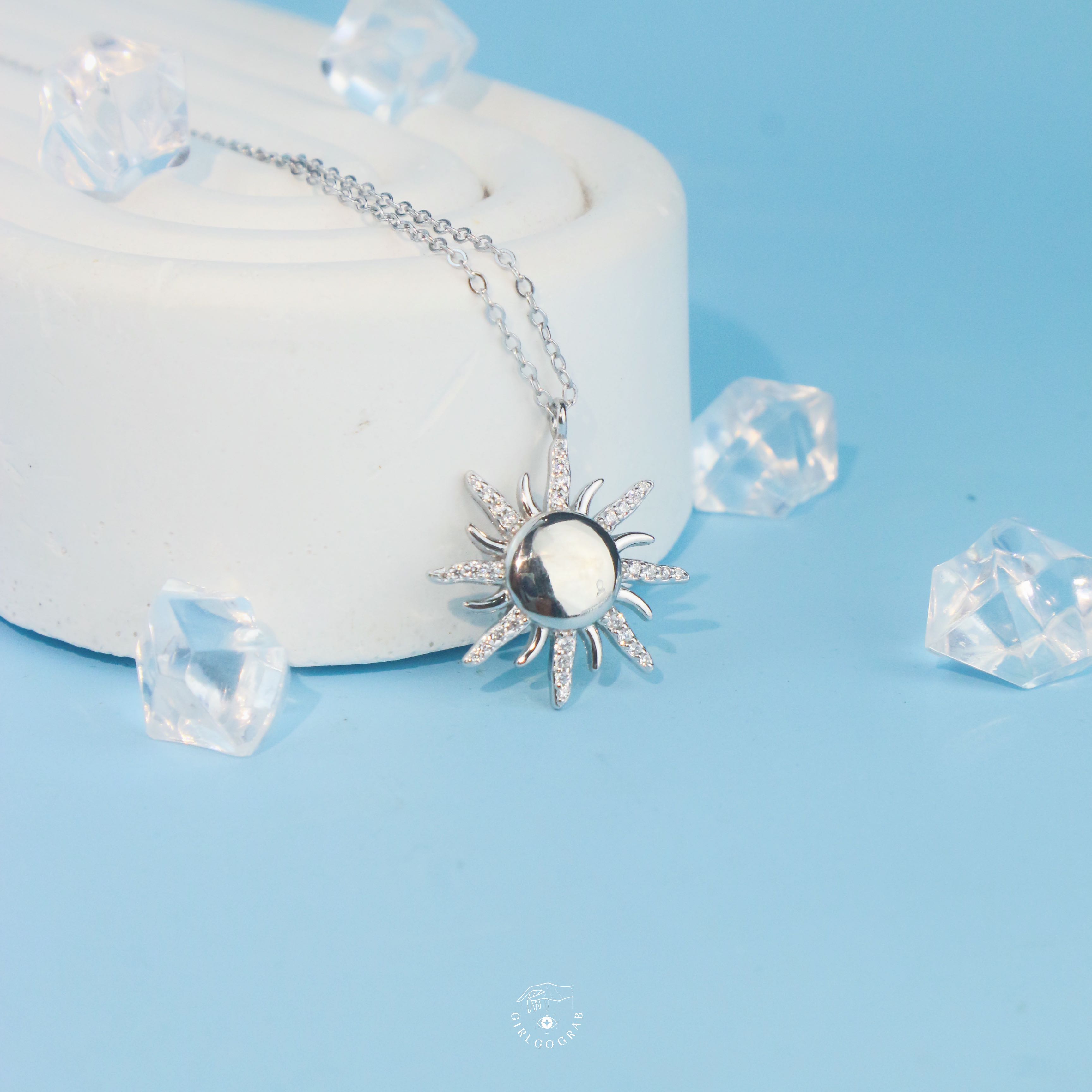Solar necklace s925