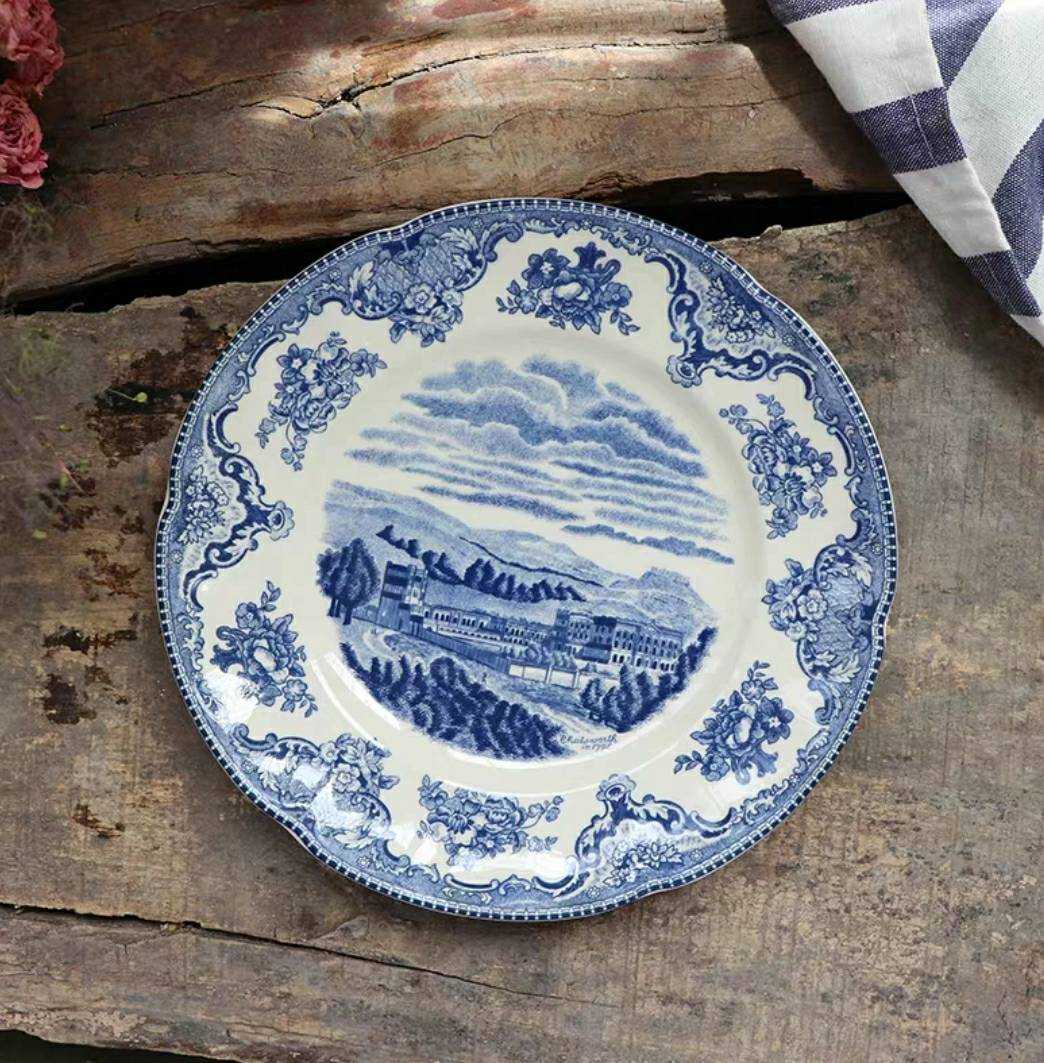 OCB 8 INCH PLATE //จานJohnson Brothers