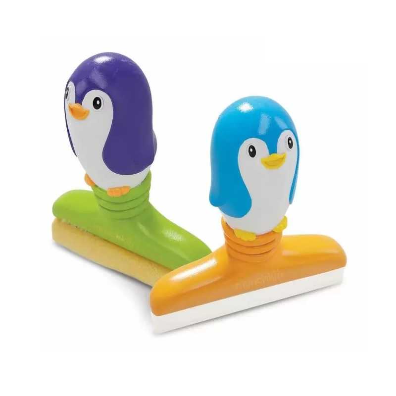 #ของเล่นในน้ำ Munckin : MNK43825 Scrubby & Squeegee Buddies