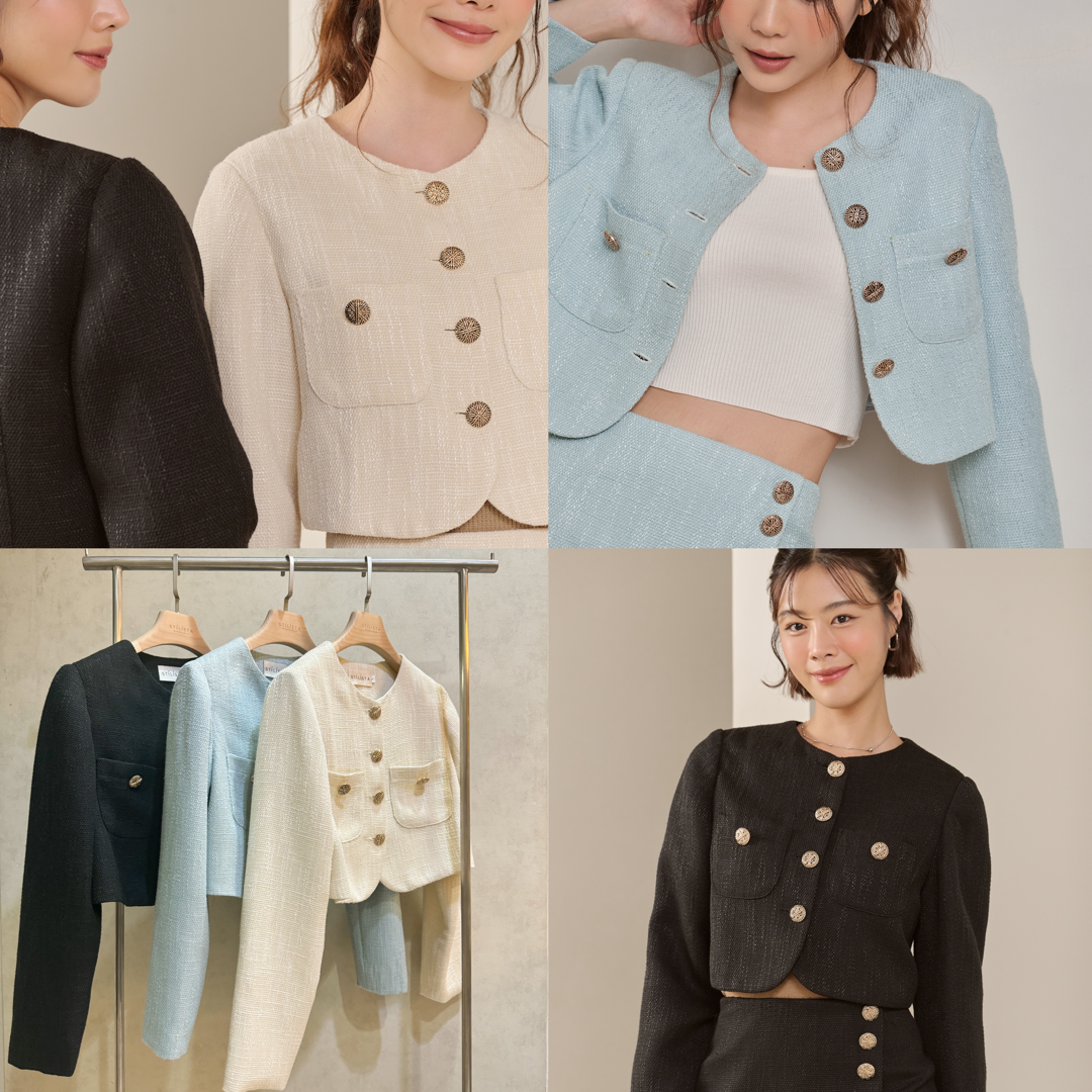BUTTERCUP TWEED BLAZER