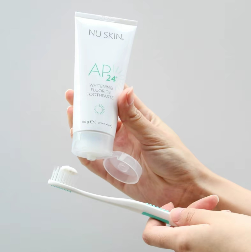 Nuskin ยาสีฟัน  AP24 ไวท์เทนนิ่ง ฟลูออไรด์ ฟันคุณจะขาวขึ้น