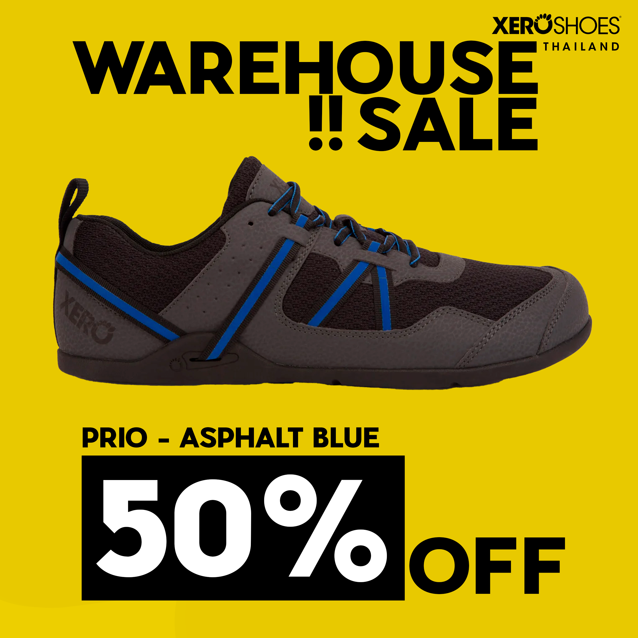 WAREHOUSE SALE-XERO SHOES-PRIO 50% off