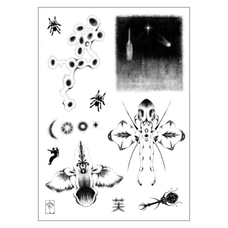 [Pre Order] Vacant Toilet - Temporary Tattoo
