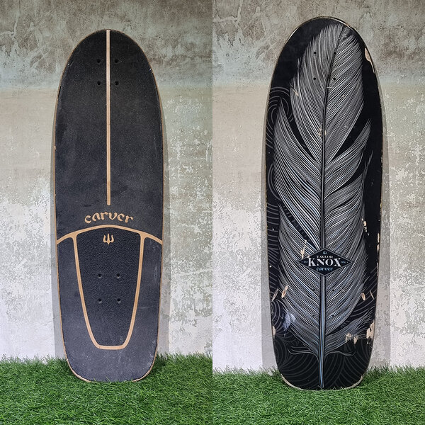 [0301][US][มือสอง]แผ่นสเก็ตบอร์ด carver powell peralta สาย custom surf skate, street, cruiser ska...