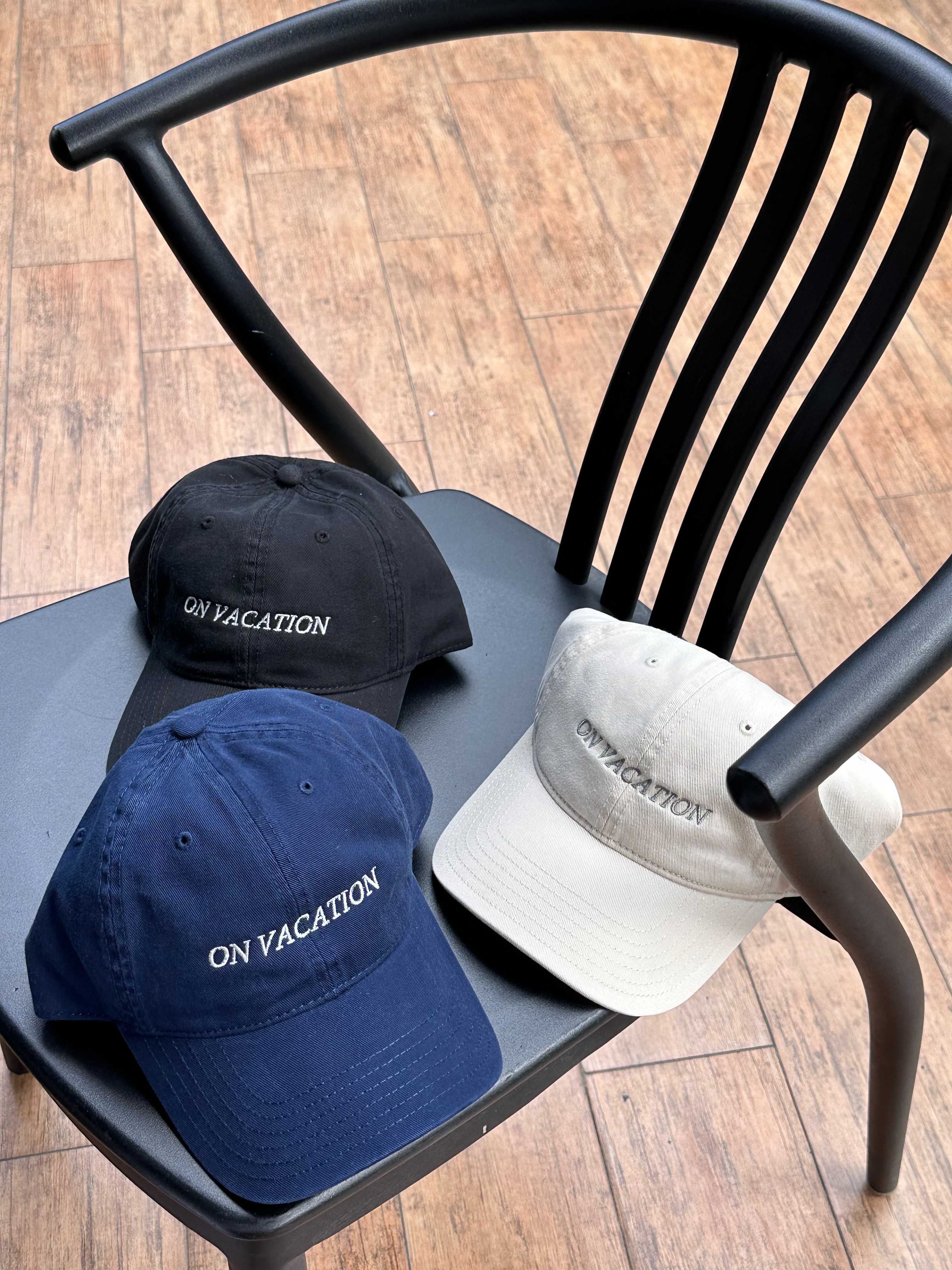 on vacation cap  🥥🌴🌺🍍🌸