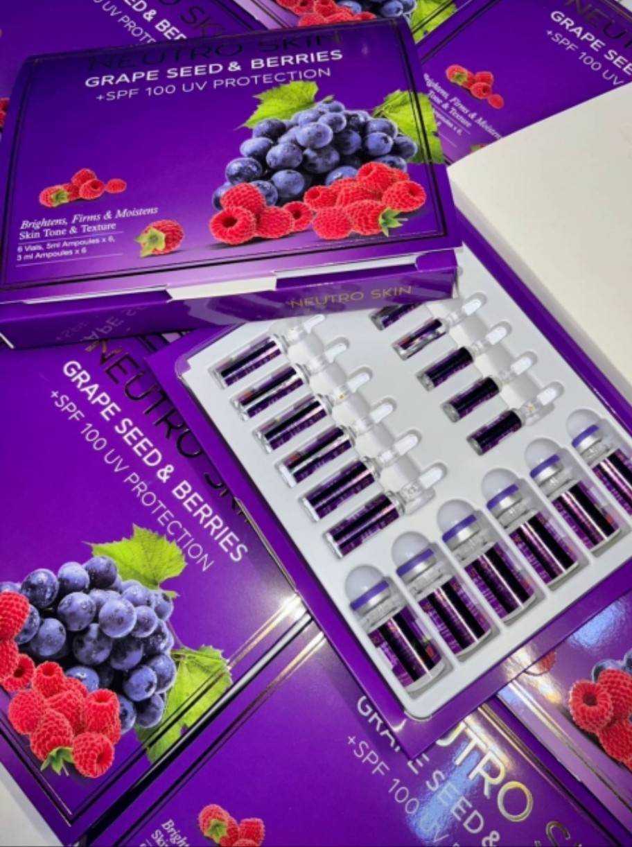 🍇 NEUTRO SKIN GRAPESEED & BERRIES  + SPF 100 UV PROTECTION 🍇