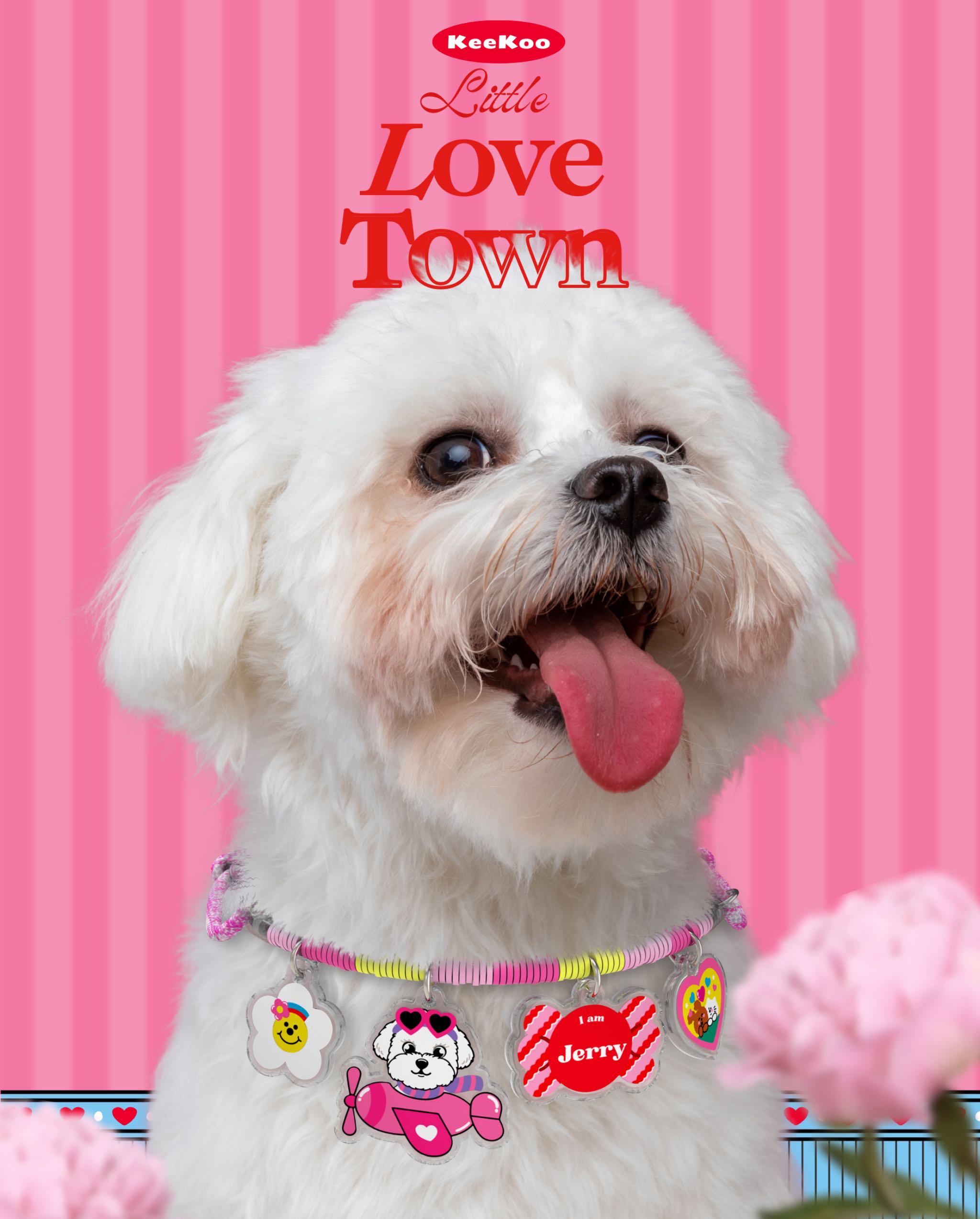 Little Love Town Necklace สร้อยคอสัตว์เลี้ยงเลิฟทาวน์