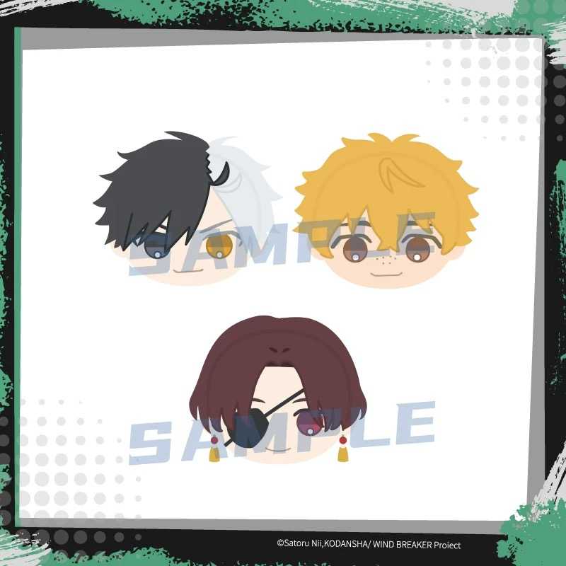 [PreOrder] Aniplex กระเป๋าเหรียญ Wind Breaker (ซากุระ/สุโอ/นิเรอิ)