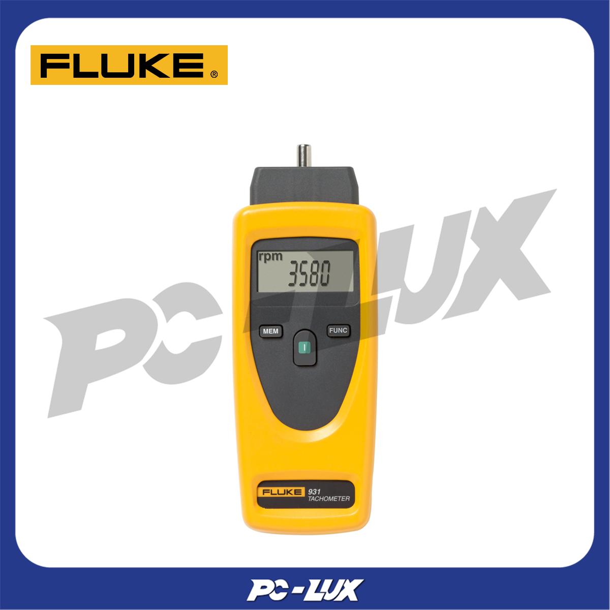 FLUKE เครื่องวัดความเร็วรอบอเนกประสงค์แบบสัมผัสและไม่สัมผัส  รุ่น 931