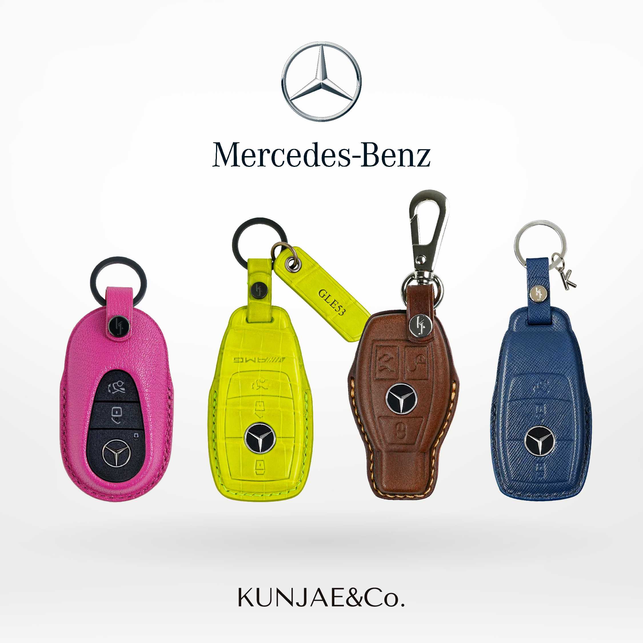 เคสกุญแจรถยนต์ MERCEDES-BENZ แบรนด์ KUNJAE&Co.
