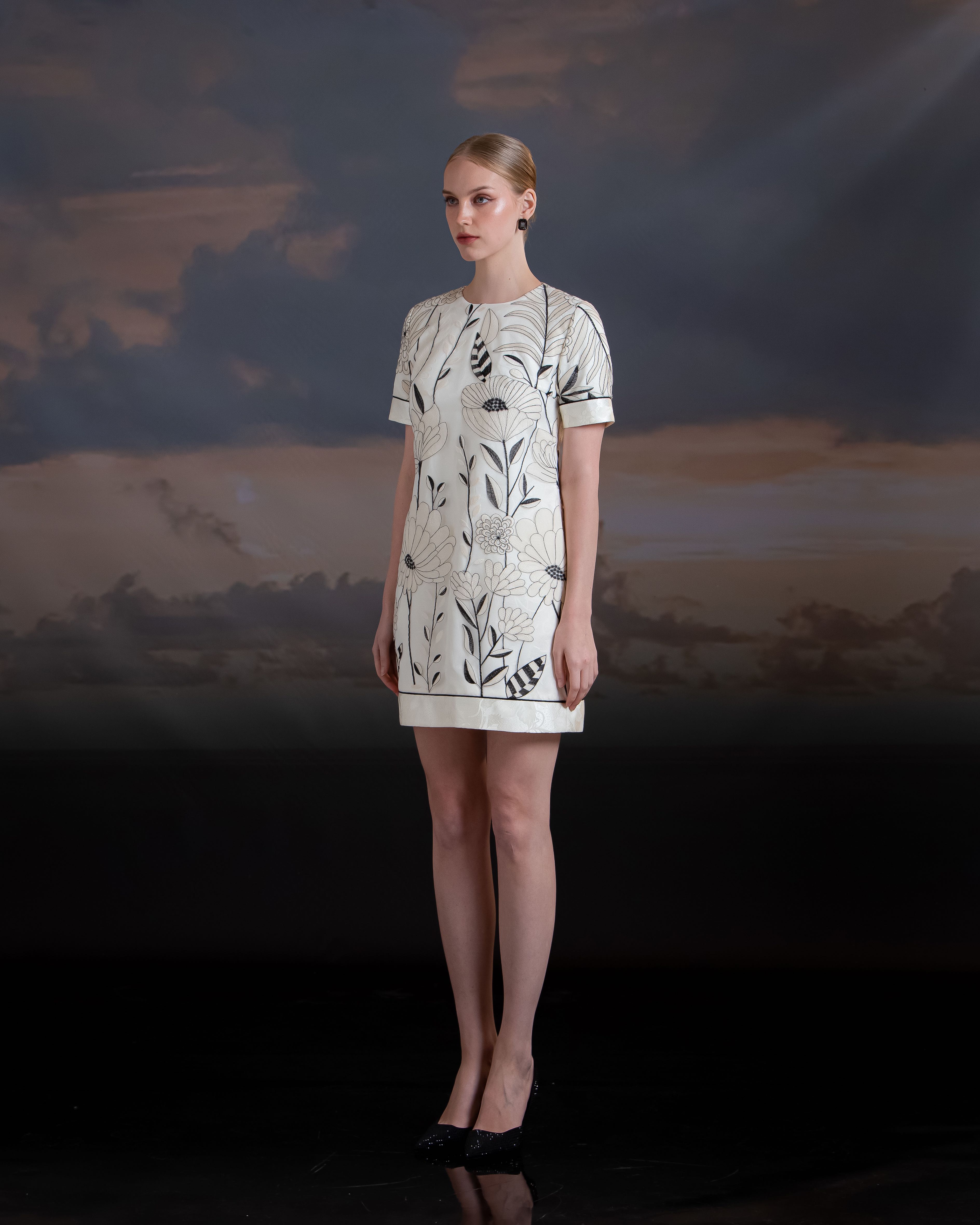 Mini Cocktail Panels Dress