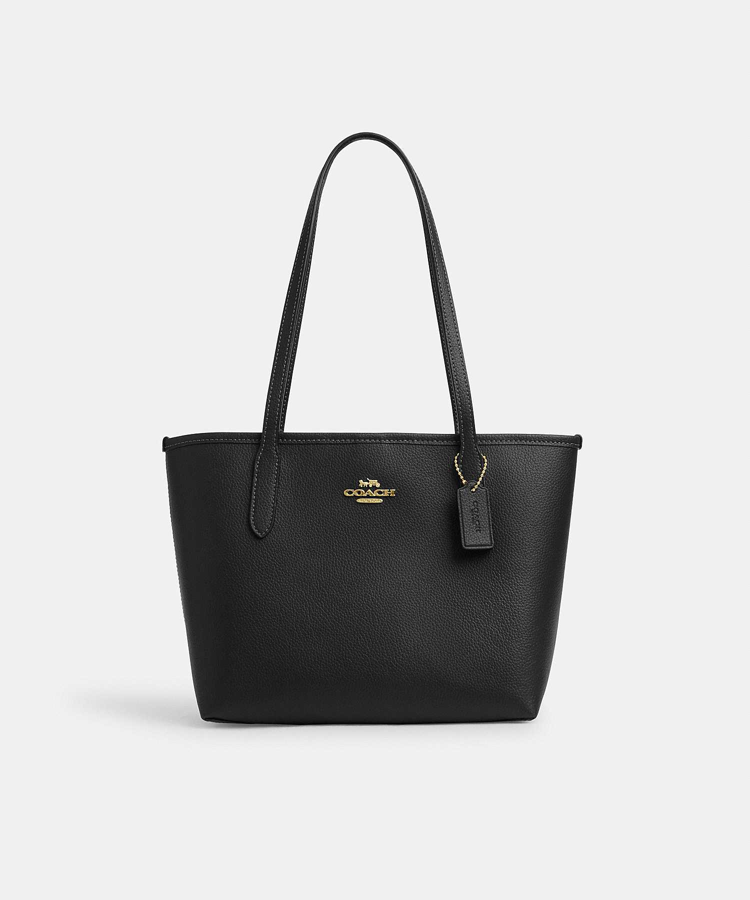 COACH SMALL CITY TOTE BAG CT859 IMBLK
