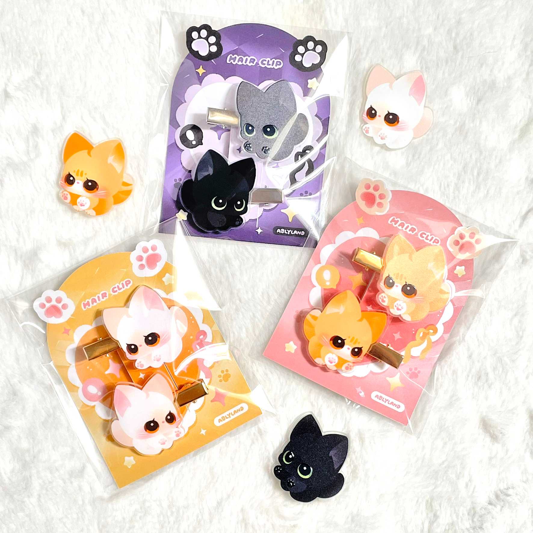cat hair clip
