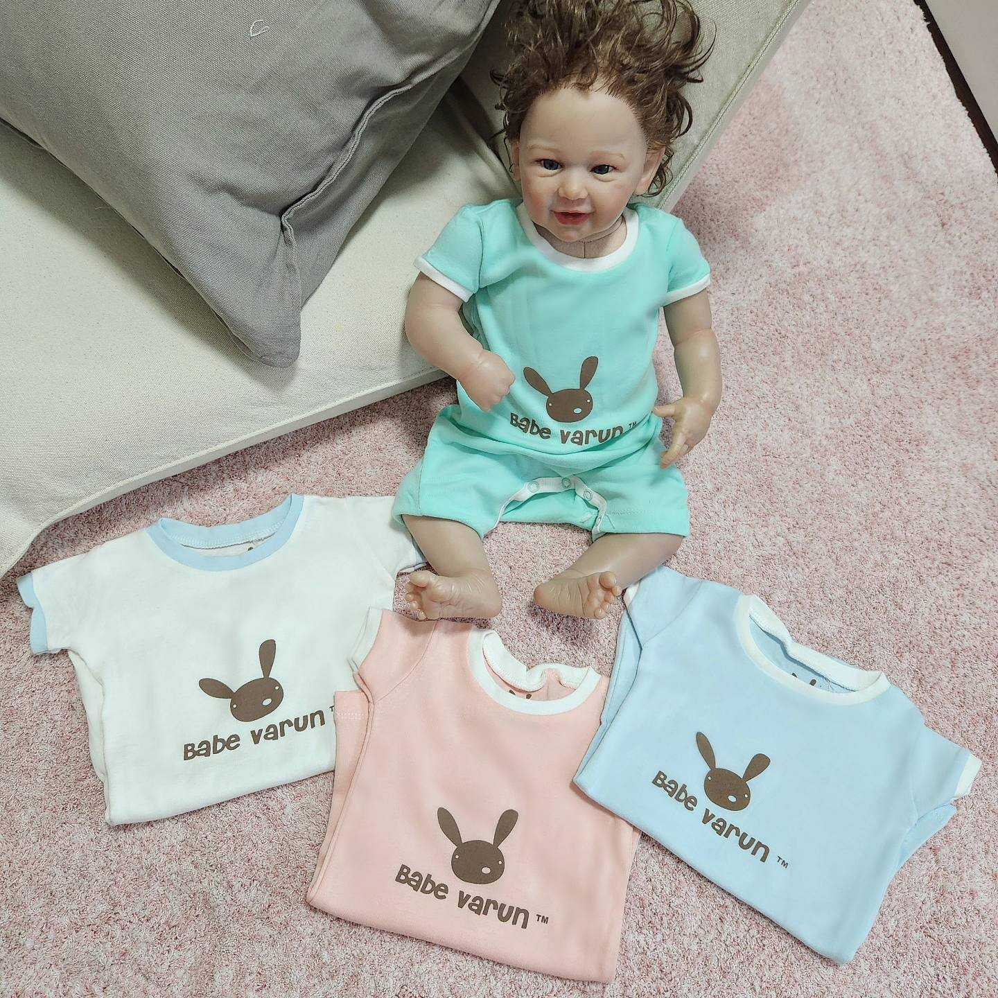BBV Romper สำหรับ Baby มี 4 สี ไซส์ 1-3 m/3-6 m