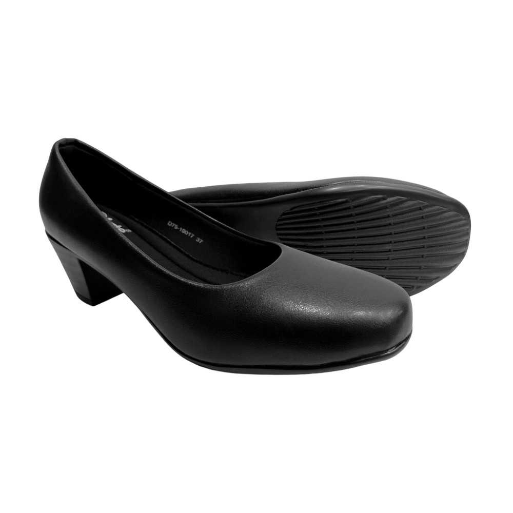 D'ARTE (ดาร์เต้) รองเท้านักศึกษา UNIFORM รุ่น D75-19017-BLK (แนะนำเพิ่มจากปกติ 1 ไซส์)
