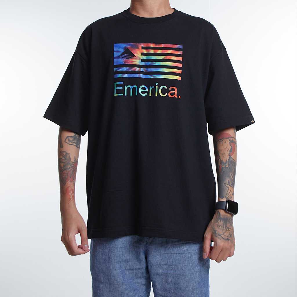 EMERICA เสื้อยืด PURE FLAG SS TEES