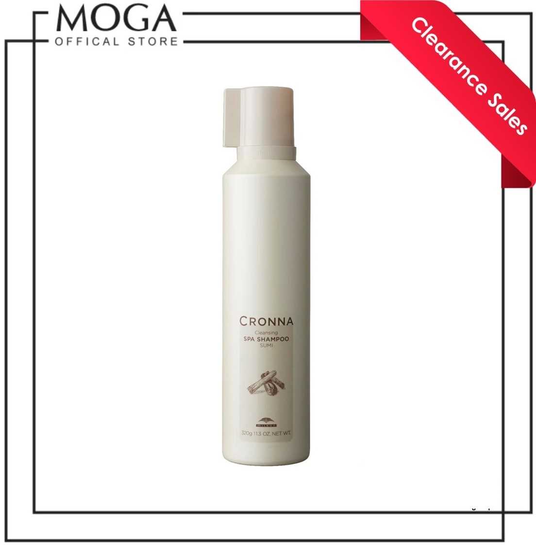 SALE 30% Milbon Cronna Cleansing Spa Shampoo Sumi 320G