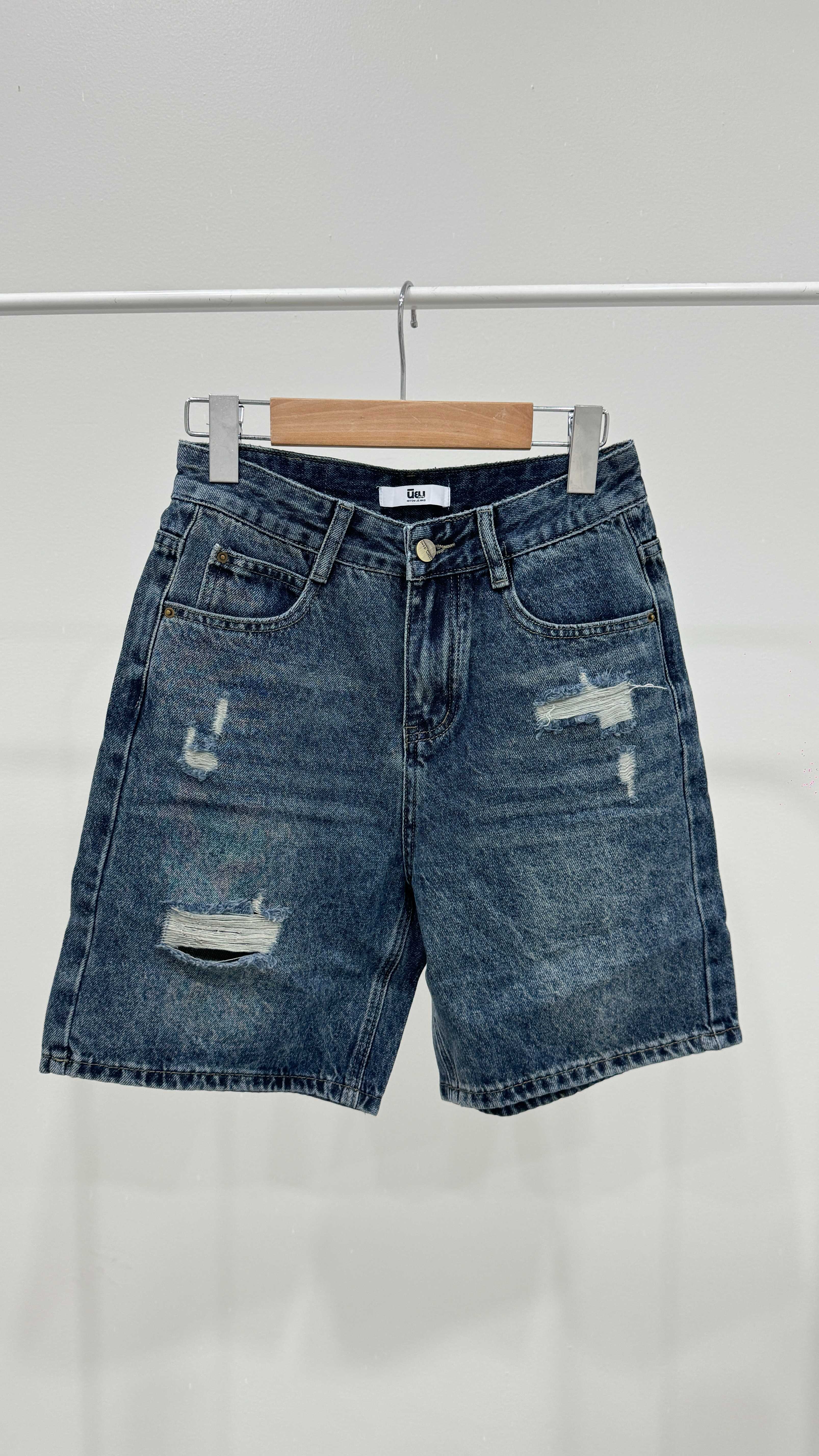 Niyom Jeans collection Aloha : รุ่น NYJ69.1 กางเกงยีนส์ขา 3 ส่วน ผู้หญิง