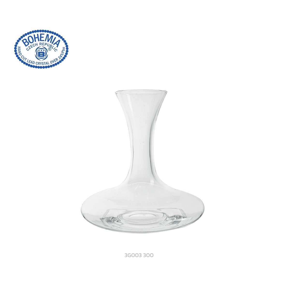 ที่พักไวน์เล็ก Bohemia Crystal Decanter 300 ml