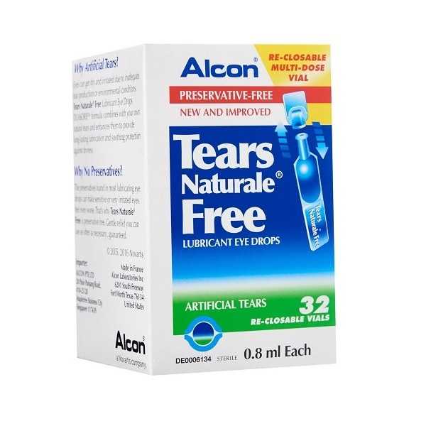 Tears Natural FREE EYE DROP (32'S)
