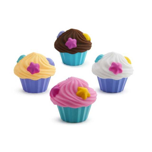 #ของเล่นในน้ำ Munckin : MNK15707# Cupcake Squirts - 4pk