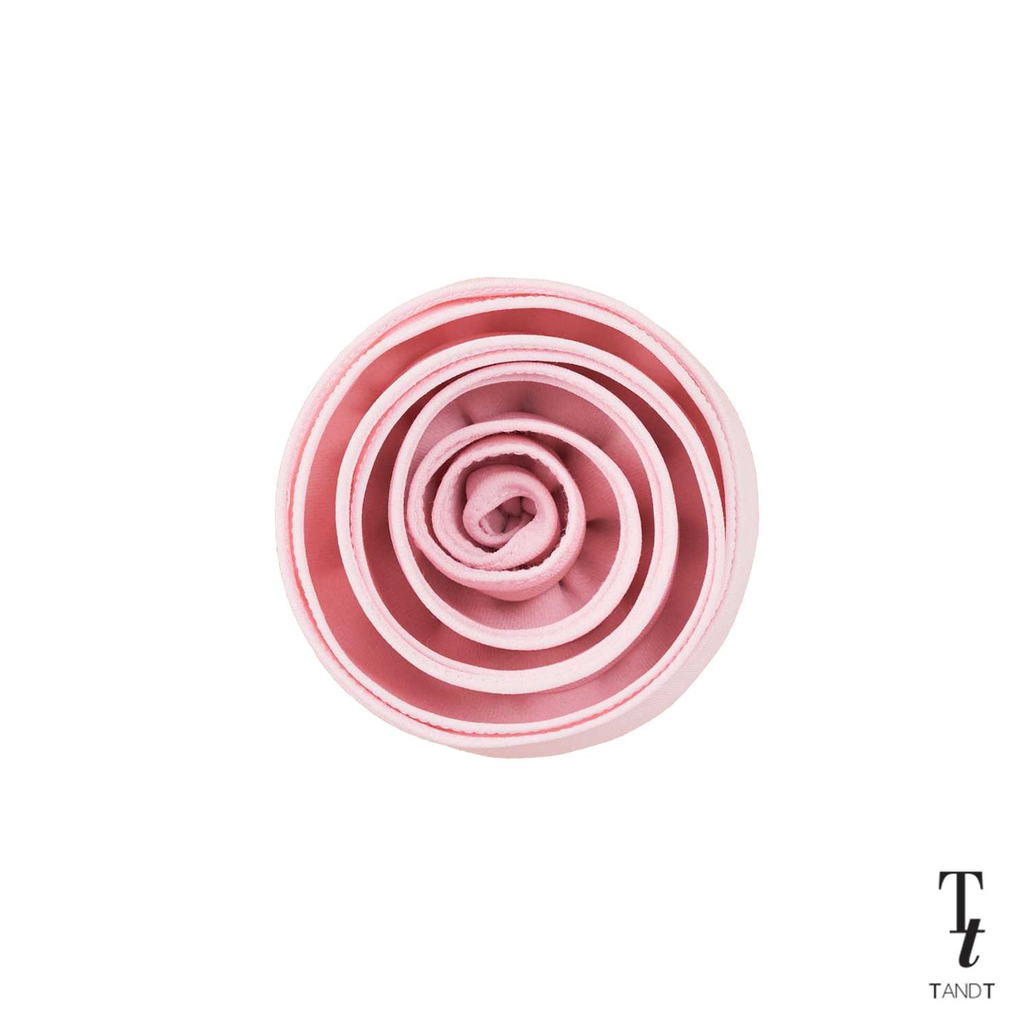 ROSE PIN PINK - ROSE HAND-CRAFTED PIN