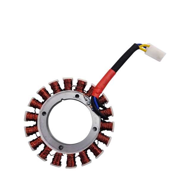 COMPONENTS OF CHARGING CURRENT ARMATURE / TAZAWA X V-TWIN