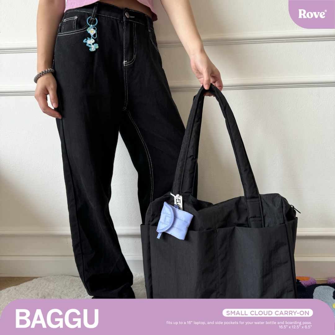 BAGGU Small Cloud Carry-On - Black