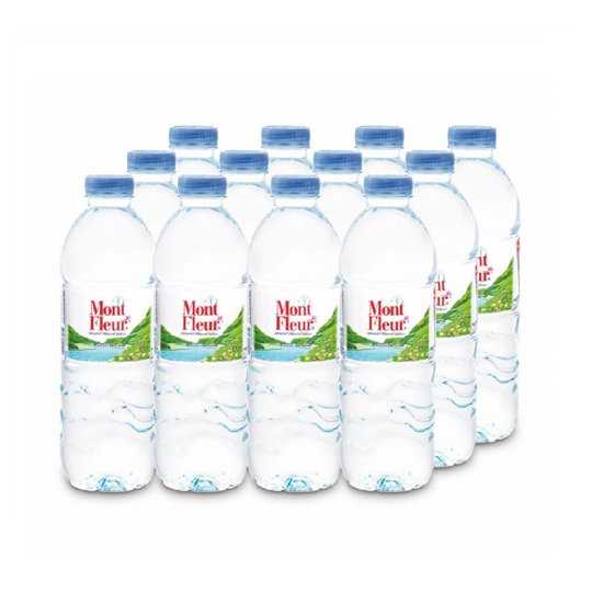 มองต์เฟลอ น้ำแร่ธรรมชาติ 100% 500มล. x 12 ขวด