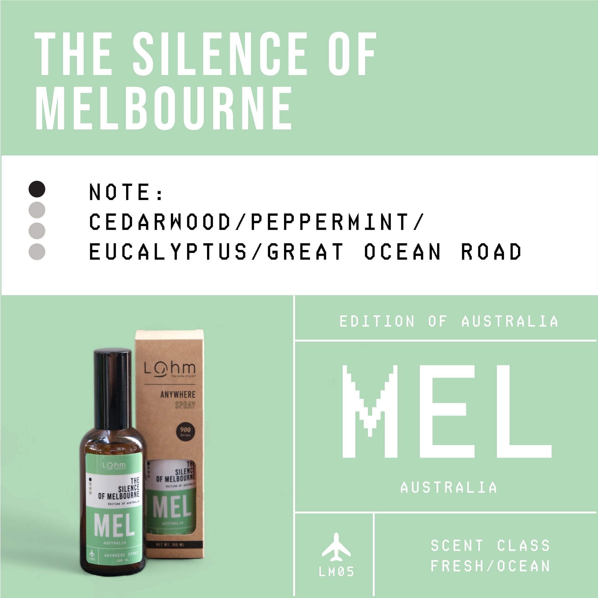 Anywhere Spray - The Silence of Melbourne