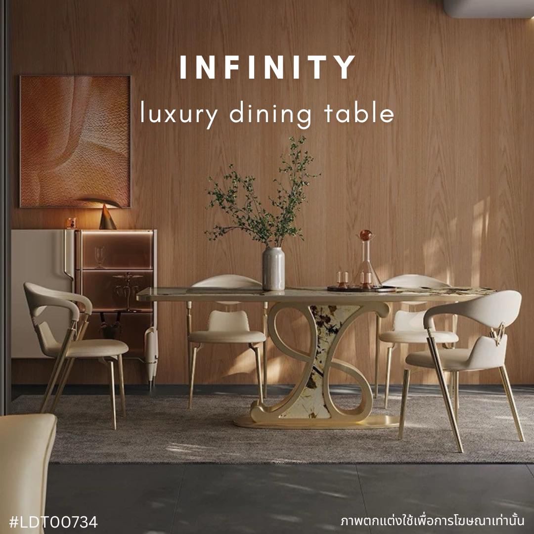 INFINITY luxury dining table