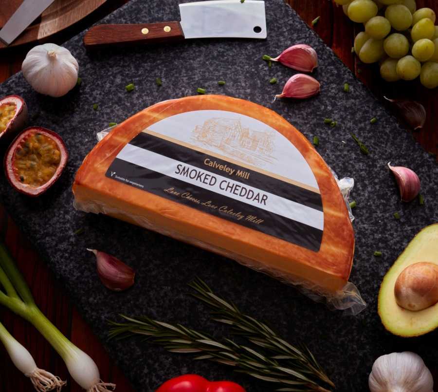 Smoked English Cheddar Cheese - Handcrafted