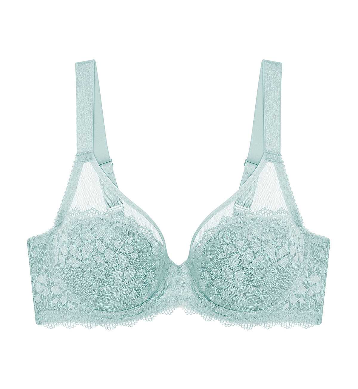 Triumph  10223008	Natural Sweet 2.0 WP 7329  เสื้อชั้นในมีโครง สีเขียว