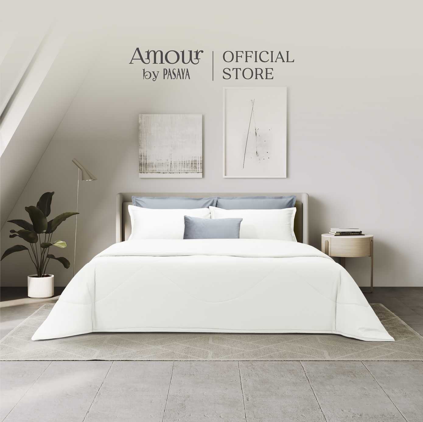 ชุดผ้าปูที่นอนรัดมุม ขนาด 6 ฟุต LESS IS MORE COLLECTION  460 Series