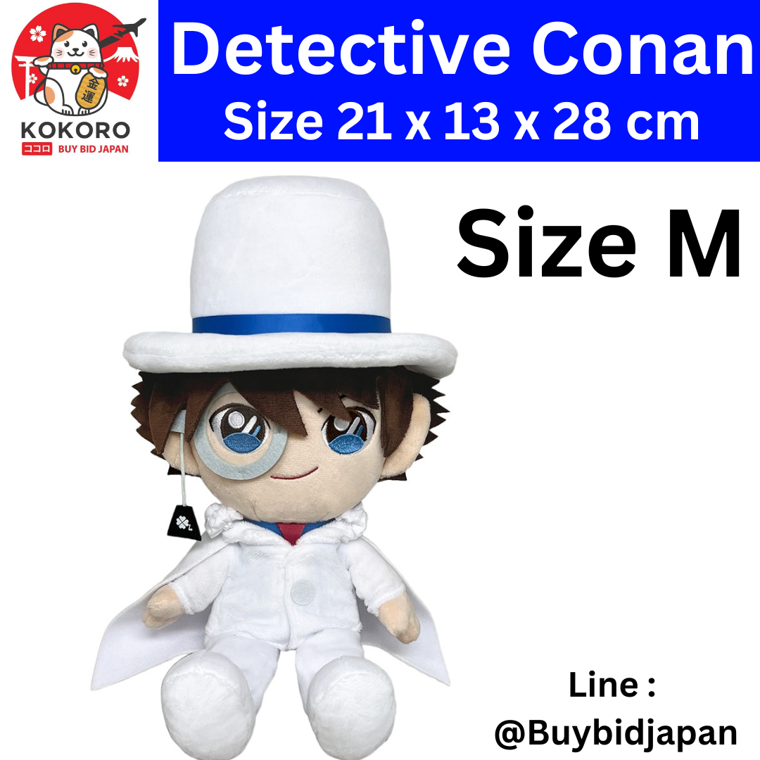 [PRE-ORDER] ตุ๊กตา จอมโจรคิด โคนัน เดอะมูฟวี่ Size M 28 cm จากโรงหนังญี่ปุ่น Detective Conan FCN05