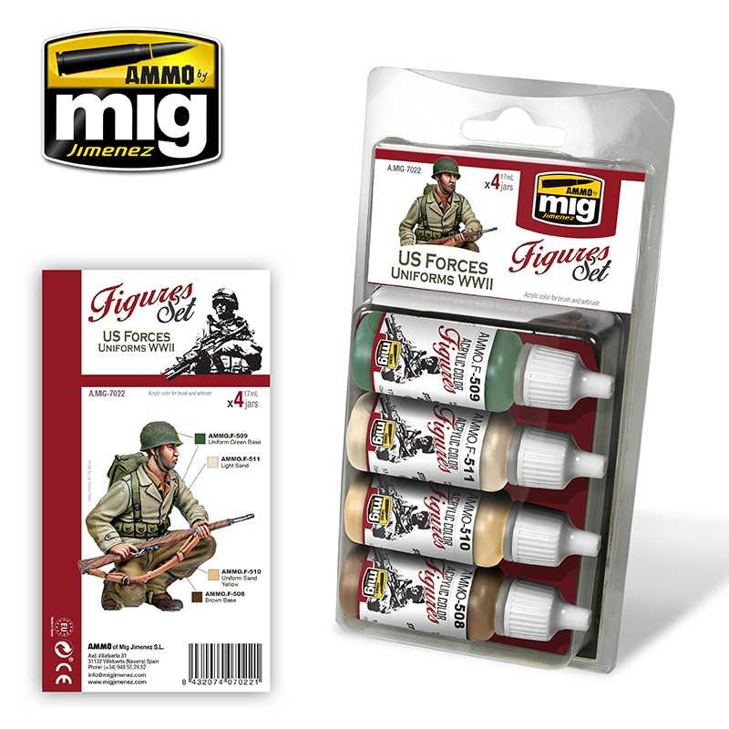 AMIG7022 US FORCES UNIFORMS WWII
