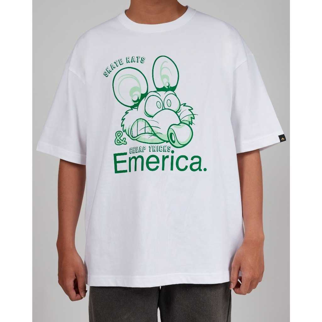 EMERICA เสื้อยืด SKATE RAT SS TEES